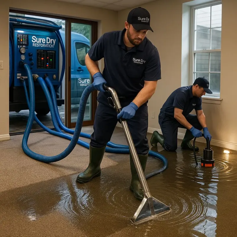 Water Extraction and Removal process in Oakland, CA